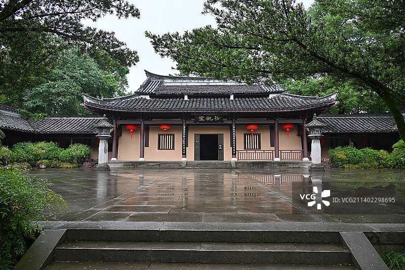 绍兴 陆游纪念馆 沈园 沈氏园图片素材