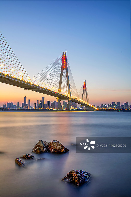 武汉二七长江大桥图片素材