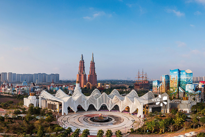 海南省海口市秀英区长影环球100奇幻乐园图片素材