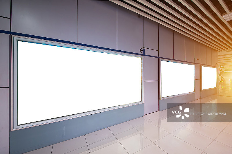 地铁站广告牌图片素材