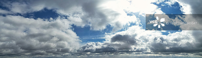 英国卢顿冬季雨云全景图片素材