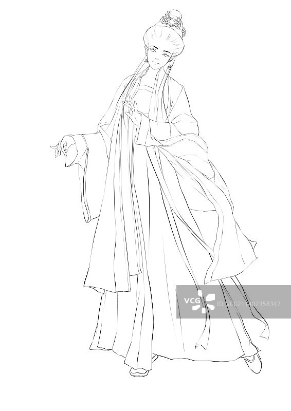 古风人物图片素材