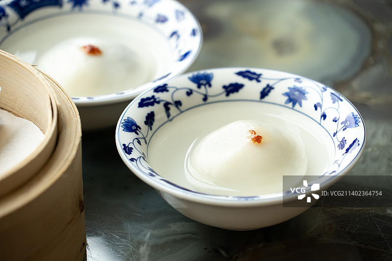 碗里的宁波汤圆图片素材