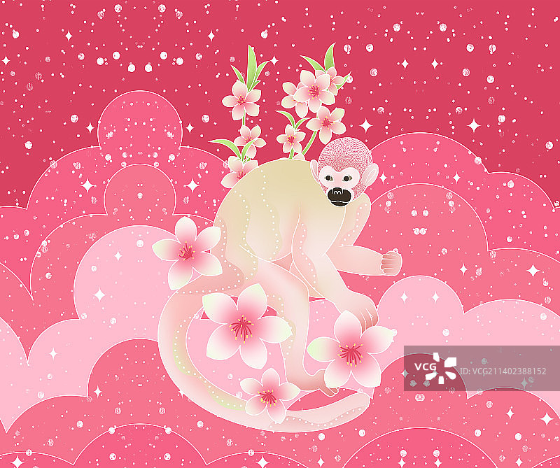 十二生肖（申猴）图片素材