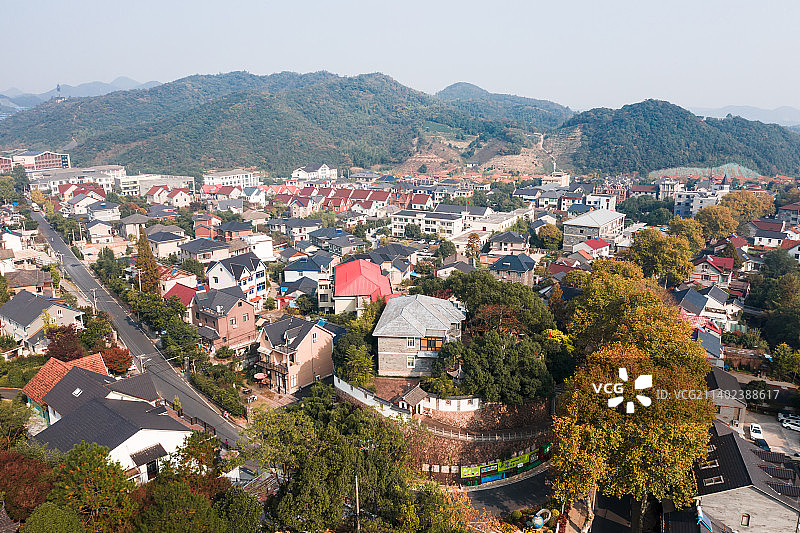 浙江省湖州市德清县莫干山庾村图片素材