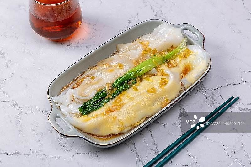 广式鸡蛋瘦肉肠粉图片素材