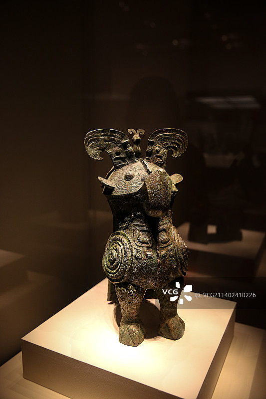 妇好鸮尊图片素材