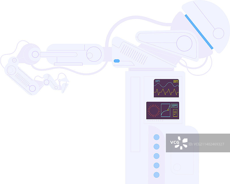 用于外科手术的医疗设备机械臂图片素材