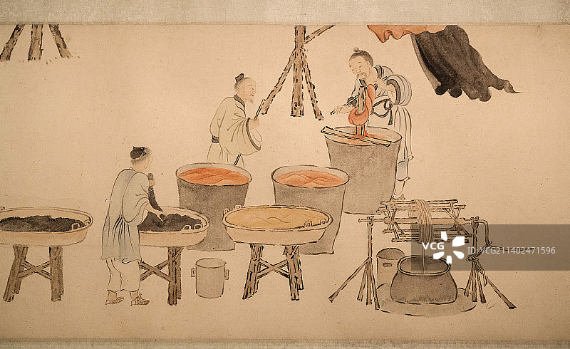 北京故宫博物院  “众生百态——故宫博物院藏历代人物画特展”图片素材