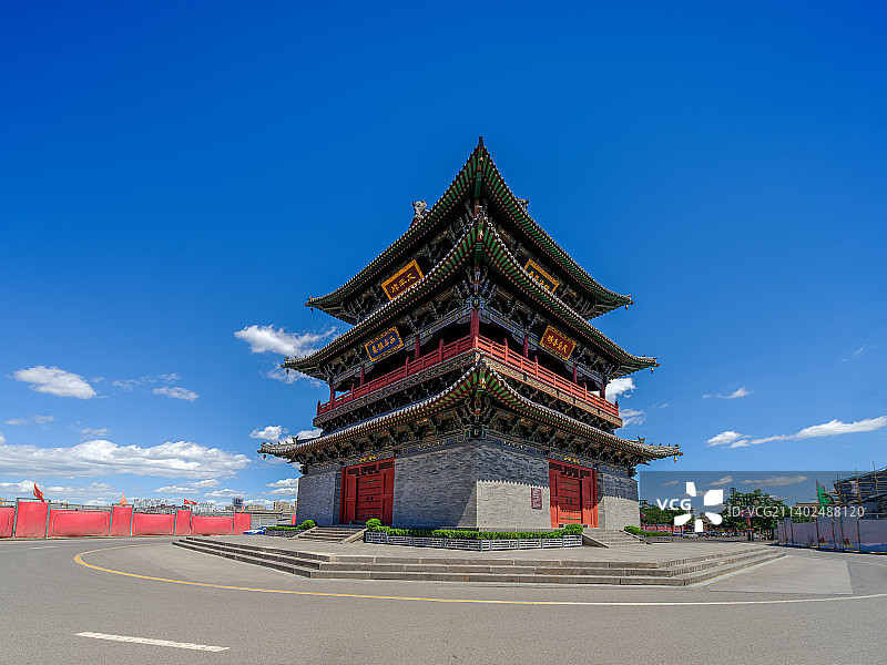 中国山西大同古城太平楼图片素材
