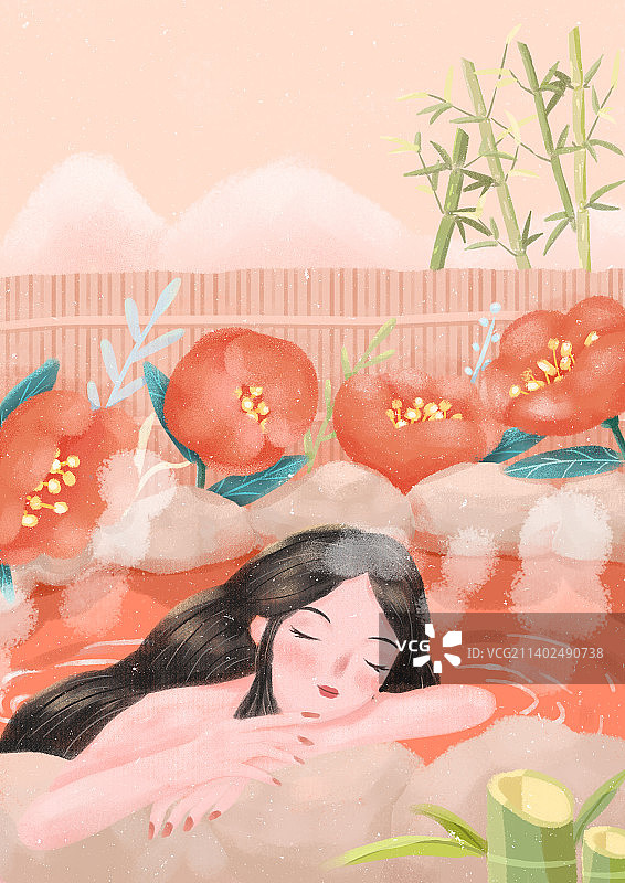 森系插画图片素材