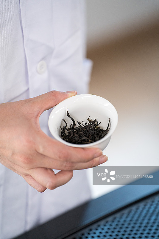 审评茶叶·凤凰单丛茶图片素材