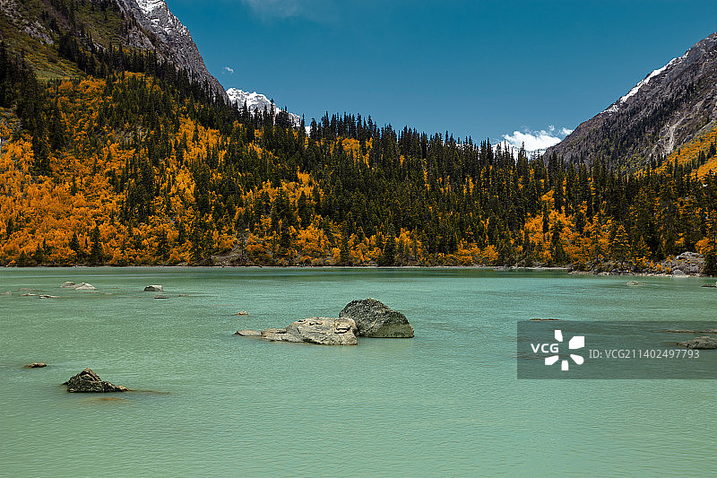 西藏帕隆藏布江图片素材