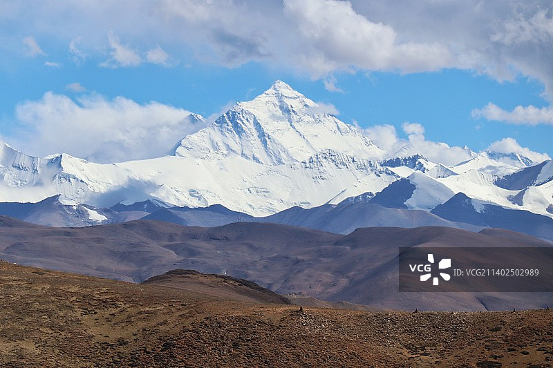 珠穆朗玛峰图片素材