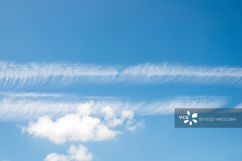 航迹云图片素材