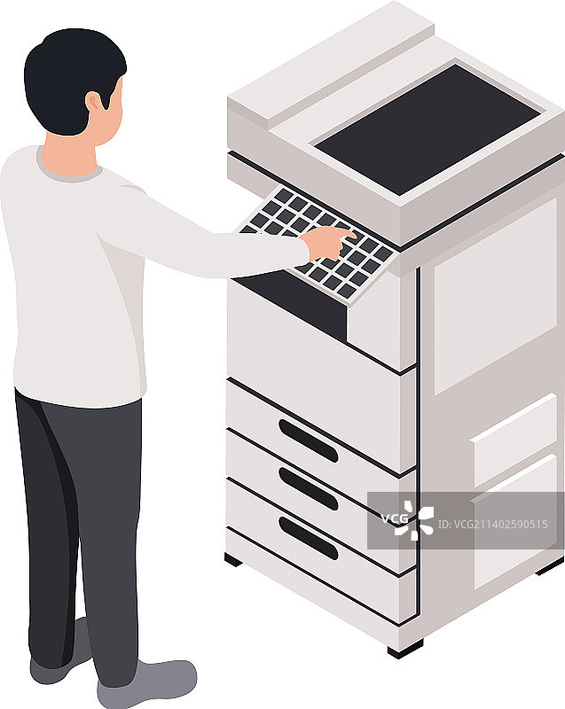 2.5D印刷厂图片素材