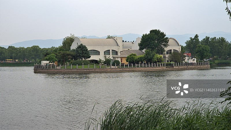 湖心岛图片素材