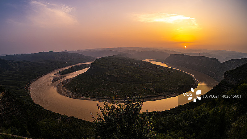 黄河乾坤湾图片素材