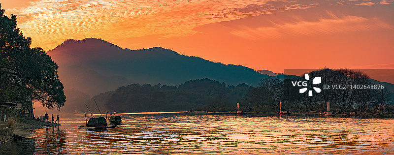 sunset (lishui)图片素材