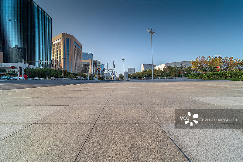 新疆乌鲁木齐市经开区商务地标建筑群图片素材