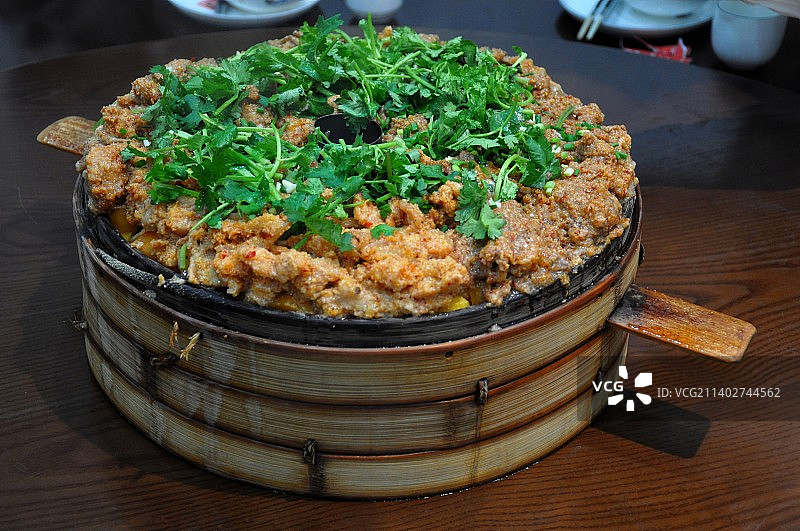 重庆万州格格 粉蒸肉图片素材