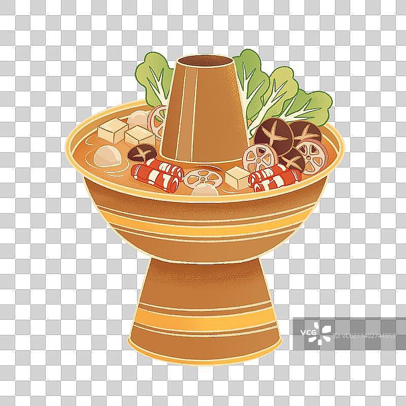 挂满灯笼彩带的许愿腊梅树图片素材