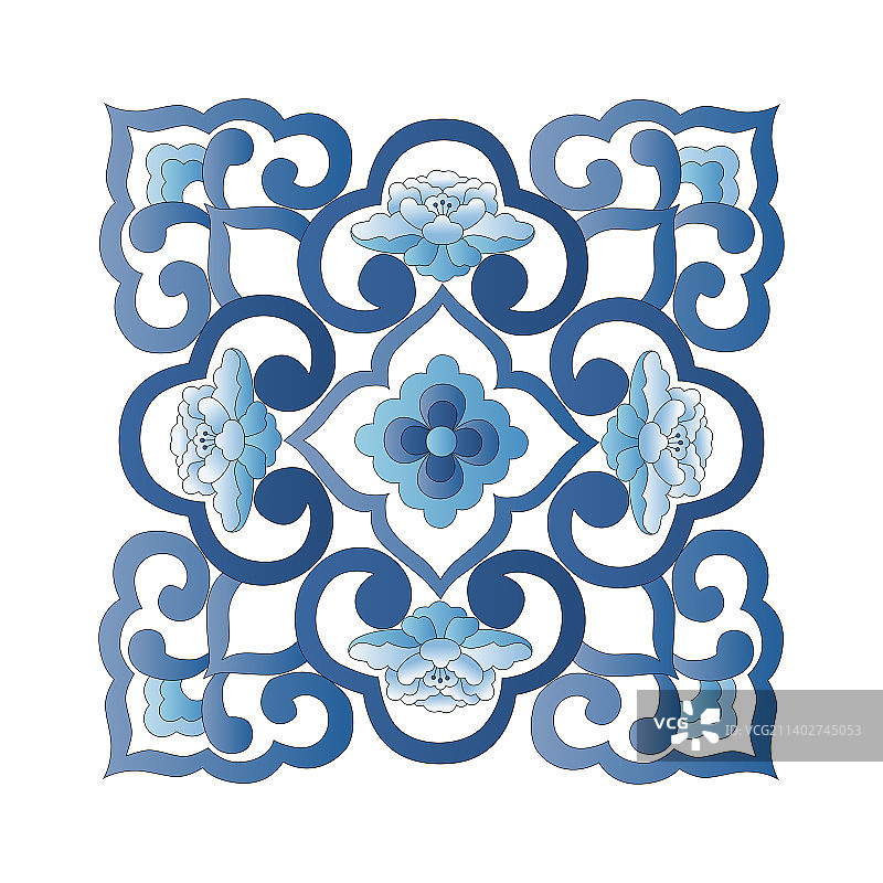 中国传统纹样吉祥图案图片素材