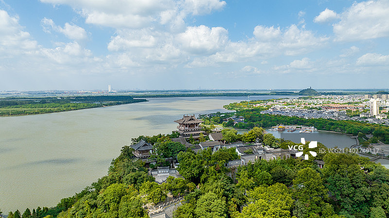 国家5A级景区，江苏省镇江市北固山风景区，甘露寺刘备招亲图片素材