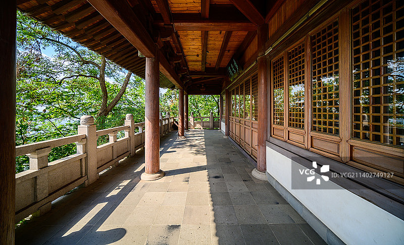 国家5A级景区，江苏省镇江市北固山风景区，甘露寺刘备招亲图片素材