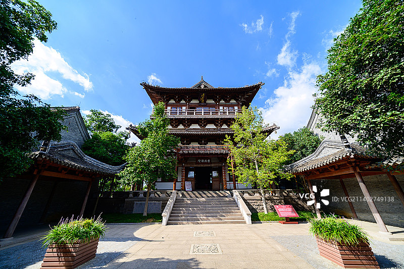 国家5A级景区，江苏省镇江市北固山风景区，甘露寺刘备招亲图片素材