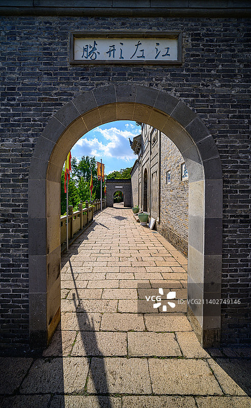 国家5A级景区，江苏省镇江市北固山风景区，甘露寺刘备招亲图片素材