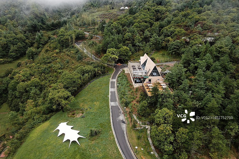 重庆开州雪宝山露营基地图片素材