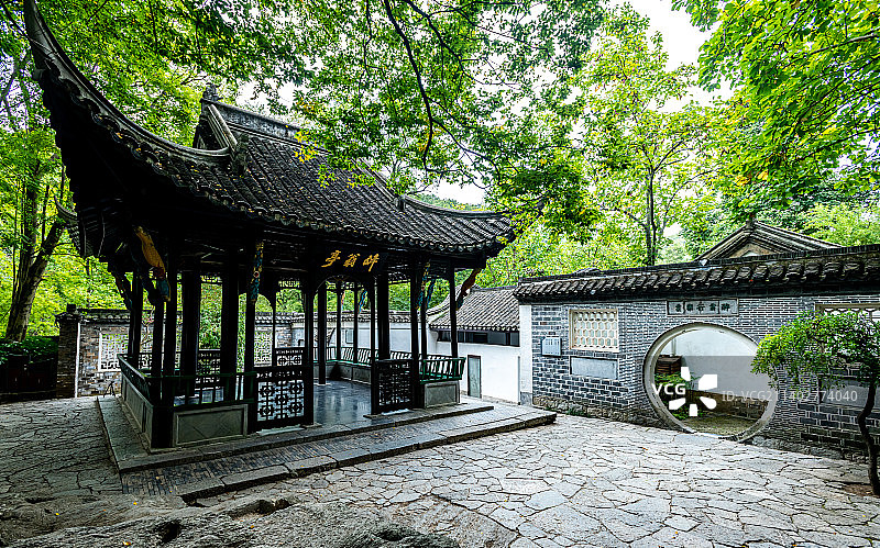 安徽滁州琅琊山风景区醉翁亭二贤堂景点景观图片素材