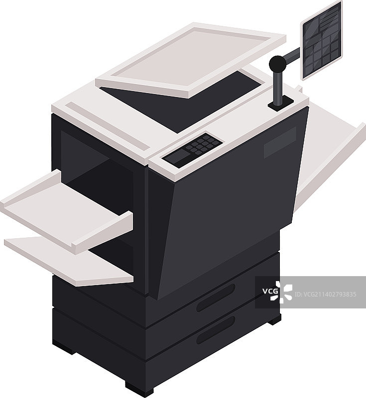 2.5D印刷厂图片素材