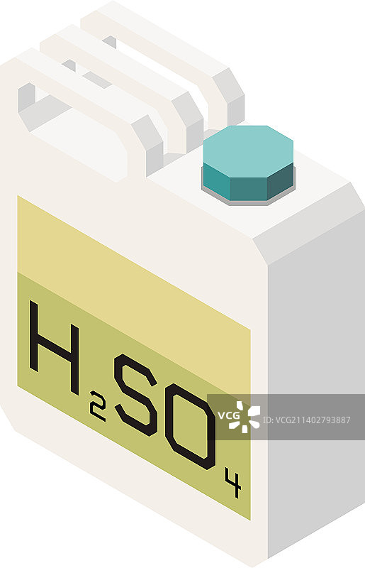 2.5D硫酸图片素材