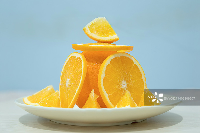 静物摄影纪念（鲜橙）图片素材