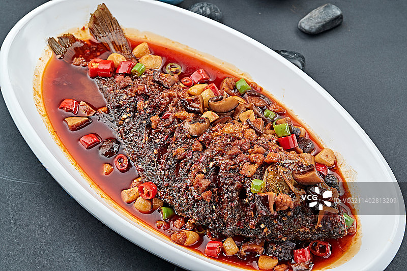 川味香辣干烧鱼图片素材