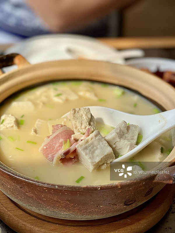 砂锅豆腐图片素材