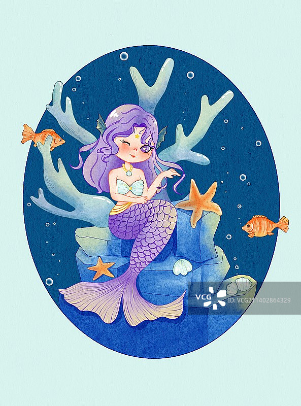 美人鱼图片素材