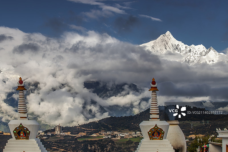 云散见真容—卡瓦博格图片素材