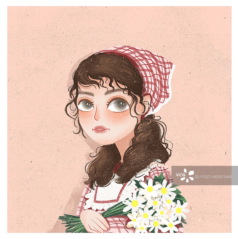 人物扁平插画图片素材