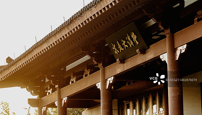 浙大紫金港求是大讲堂图片素材