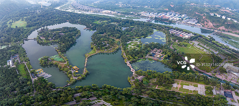 河北承德避暑山庄风光图片素材