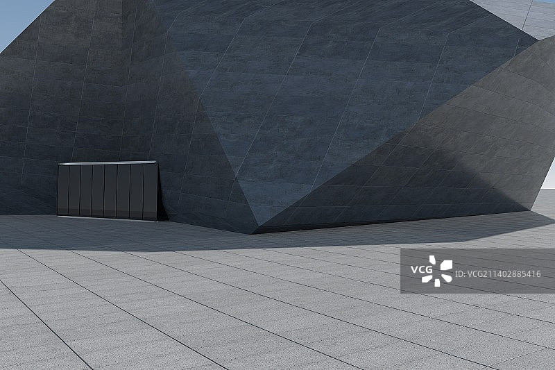 混凝土科幻建筑图片素材