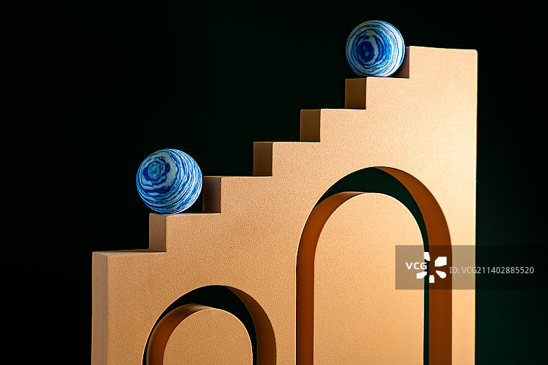 克莱因蓝色小球图片素材