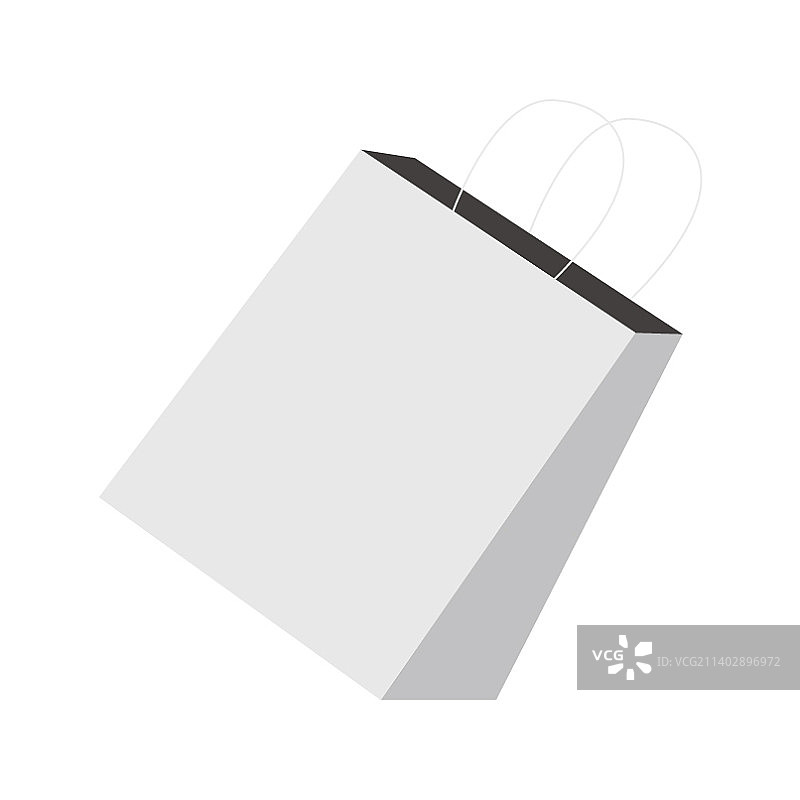 白色的纸袋图片素材