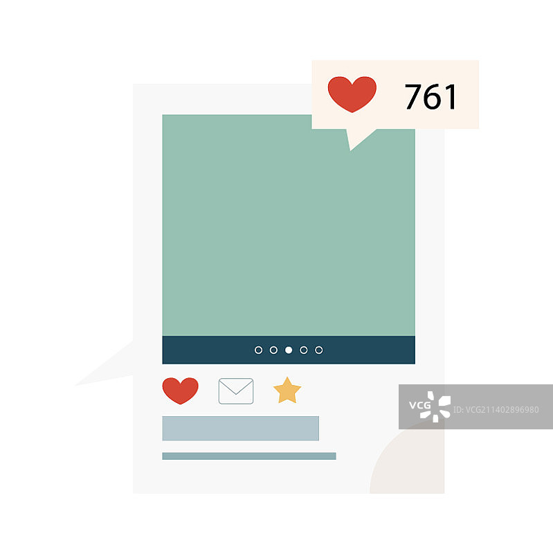 社交网络相框图片素材