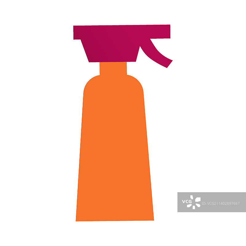 喷雾清洁剂瓶图片素材