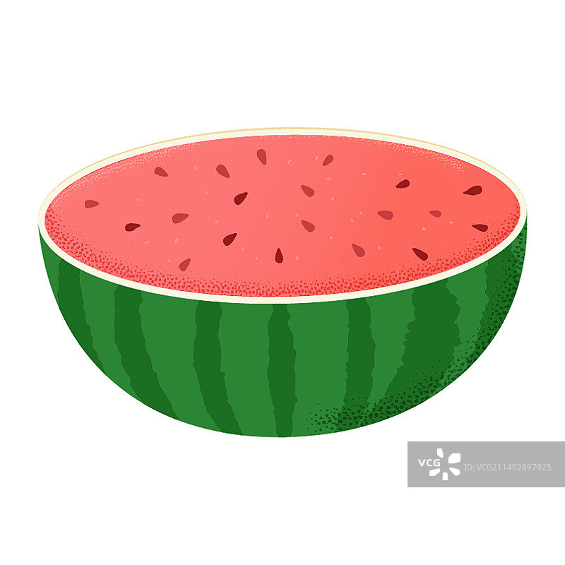 西瓜碗图片素材