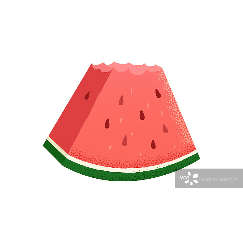 吃红西瓜片图片素材